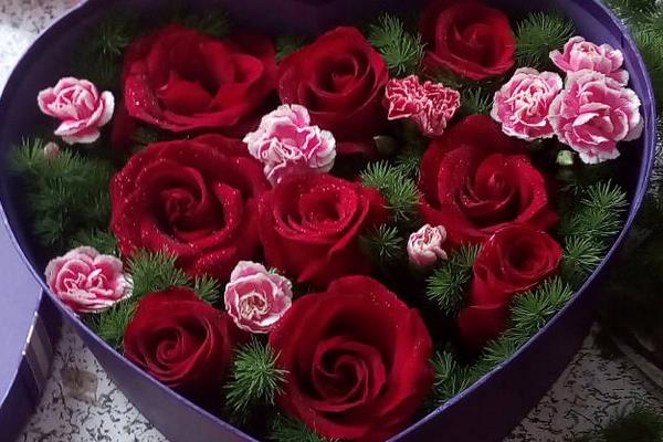 送九朵玫瑰花的寓意，寓意长相厮守、彼此相爱等